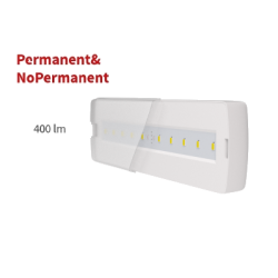EMERGENCIA LED PERMANENT&NO PERMANENT 400LUM IP42