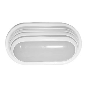 APLIQUE LED EXTERIOR OVAL 15W 100 BL 3200K