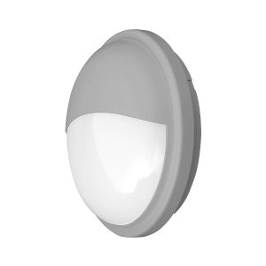 APLIQUE LED EXTERIOR CIRCULAR 20W 100 GRIS 5000K