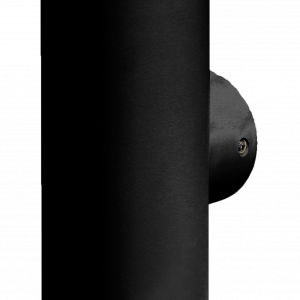 APLIQUE EXTERIOR CIRCULAR 18W NEGRO CCT