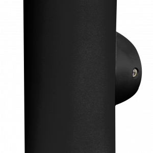 APLIQUE EXTERIOR CIRC ANILLO TRANSP 18W NEGRO CCT