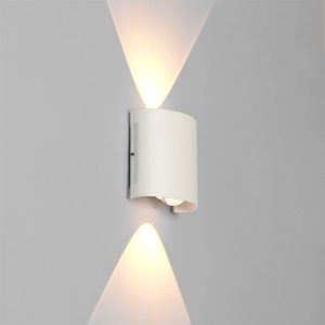 APLIQUE EXTERIOR 2LED 2W BLANCO 5000K