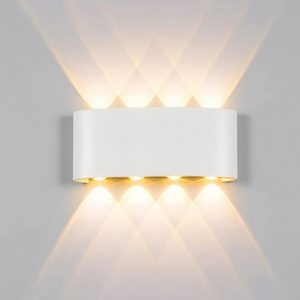 APLIQUE EXTERIOR 8LED 8W BLANCO 3200K