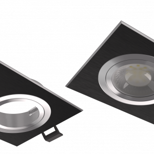 ARO AXIS CUADRADO DOBLE BASCULANTE NEGRO