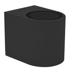 ARO PLS-127/1 CIRCULAR 72x95x80mm SUPERF NEGRO