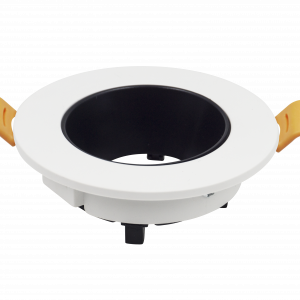 ARO PLS-90-25 CIRCULAR GU10 BASC. BLANCO+NEG