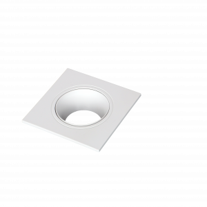ARO PLS-90-25 CUADRADO GU10 BASC. BLANCO