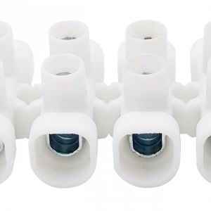 REGLETA DE CONEXIÓN 25mm BLANCA