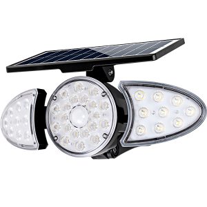 APLIQUE LED SOLAR TF3 TRES FOCOS 400Lm 5000K