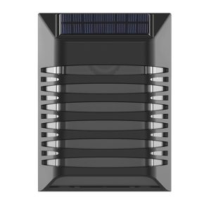 APLIQUE LED SOLAR AT-120-90 NEGRO RECT. 20Lm 5000K