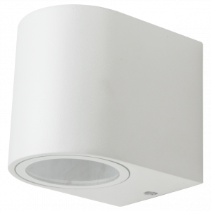 APLIQUE EXTERIOR CURVO 81 ALU GU10 BLANCO IP65