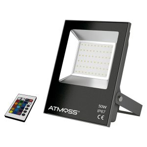 PROYECTOR EXT LED SMD50W RGB IP66 C/MEM.UltraSlim
