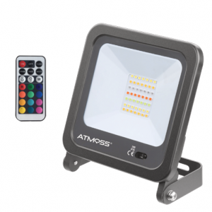 PROYECTOR SMD C/MANDO y MEM.  20W RGB+CCT IP65