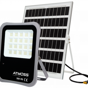 PROYECTOR SOLAR 2010Lm C/MANDO IP65 5000K