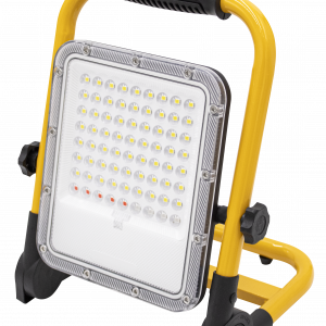 PROYECTOR SOLAR AMARILLO P/TRABAJO IP65  30W 6000K