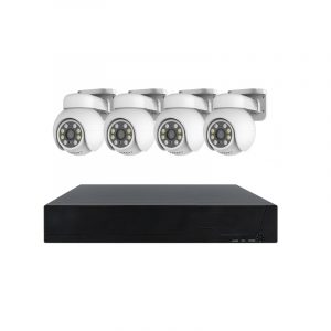 KIT CAMARAS SEG PTZ POE TUYA 4CH 5MP 1TB HDD