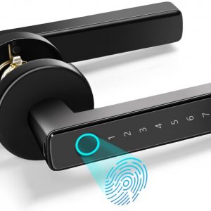 CERRADURA INTELIGENTE 60-70mm TACTIL - HUELLA