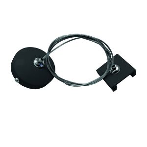 ACC. SUSPENSION  1MTS. PARA TRACK RAIL NEGRO