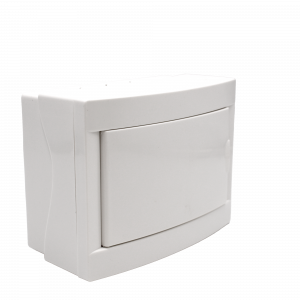 CAJA DIST. SUP 6MOD C/TERMINAL IP40 BLANCO OPACA