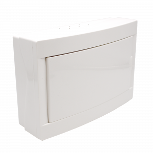 CAJA DIST. SUP 12MOD C/TERMINAL IP40 BLANCO OPACA