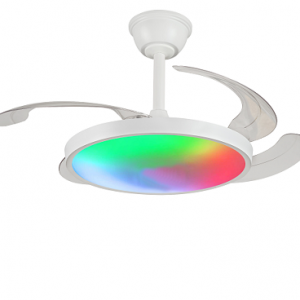 VENTILADOR MELODY-S-RGB 30W DC BLANCO