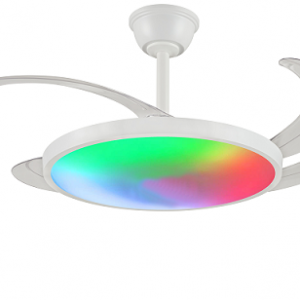 VENTILADOR MELODY-L-RGB 30W DC BLANCO
