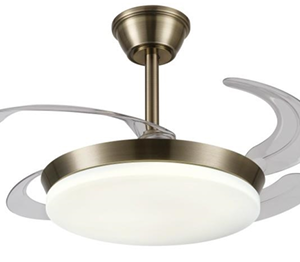 VENTILADOR CHLOE-S 30W DC  CUERO