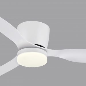 VENTILADOR EMILY-L 35W DC BLANCO CON LUZ