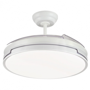 VENTILADOR EMMA-XXL  4 ASPAS 40W DC BLANCO